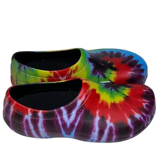 Men Crocs On the Clock Graphic Work Slip-On Colorful 205383-90H Size 11 main image 14